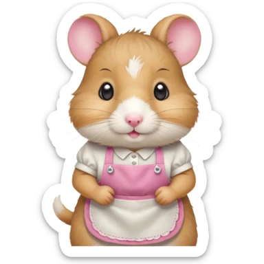Hostess hamster sticker