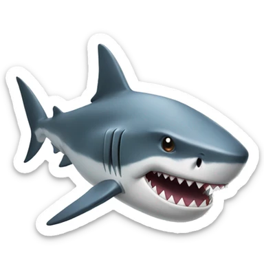 Shark sticker