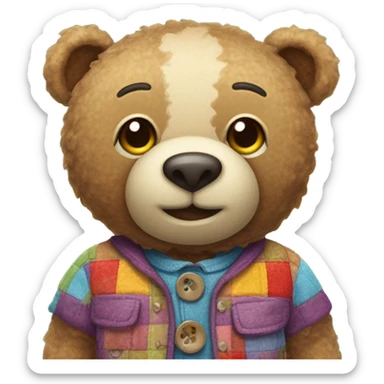 Stitches from animal crossing  sticker