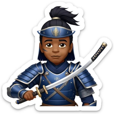 Warrior Samurai sticker