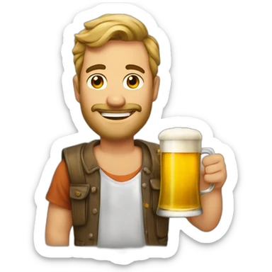 biere trapiste sticker