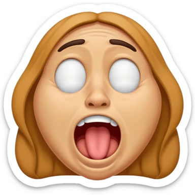 Sleepy Character zzz sticker