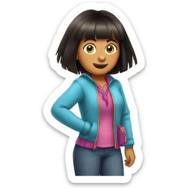 dora the explora sticker