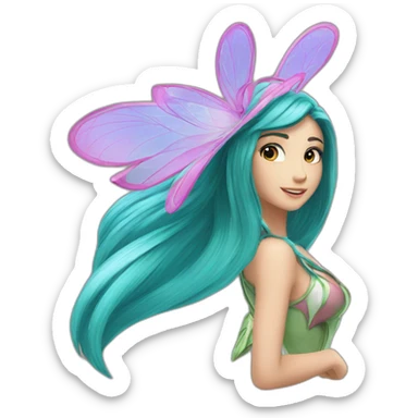 Bloom from winx sticker