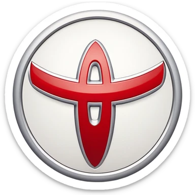 Toyota logo sticker