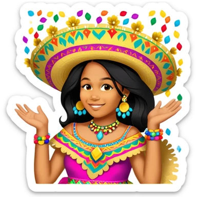 Fiesta Reveler sticker