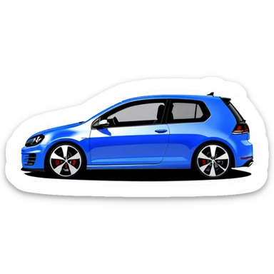 Golf 6R sticker