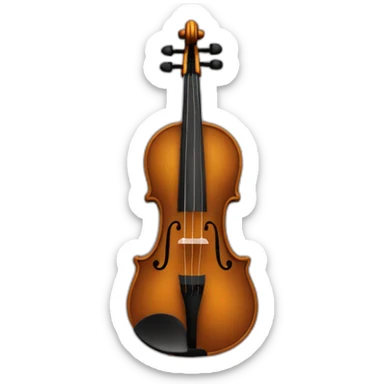 Erlandskian Arabic triangle violin Instrument Ethnic sticker