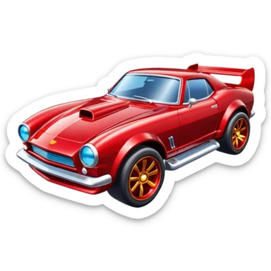 Hot wheels sticker