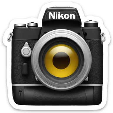 nikon fm2 sticker
