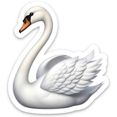 swan sticker