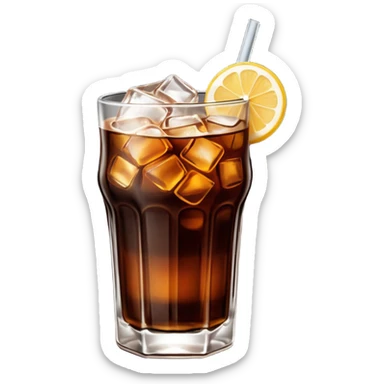 Fernet con coca sin limón sticker