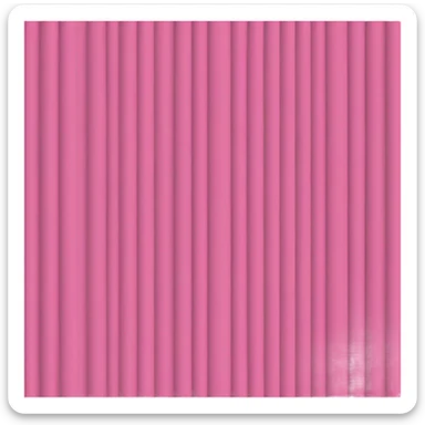 Pink tartan pleated mini skirt, isolated sticker