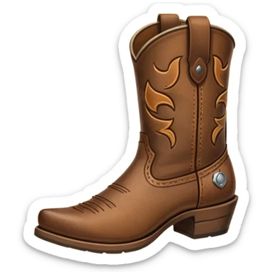 western boots sticker