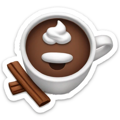 Hot chocolate  sticker