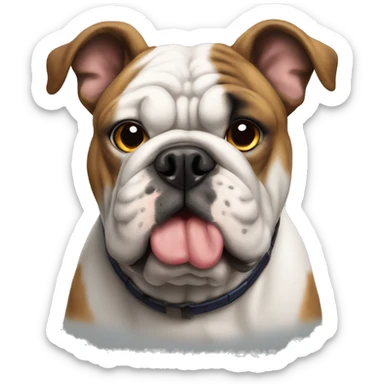 Bulldog Anglais sticker