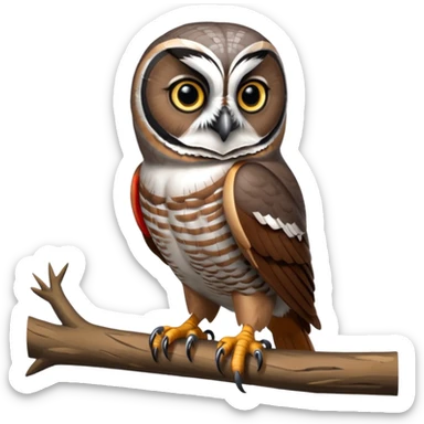 Northern Hawk-Owl sticker