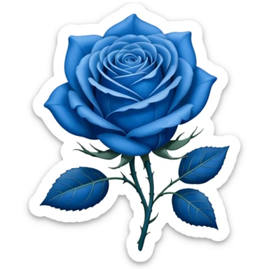 blue 🥀  sticker