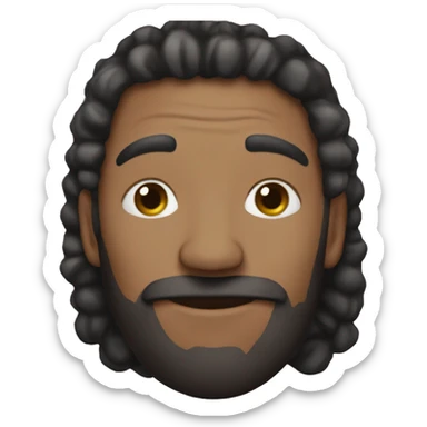 Chango espantado sticker