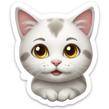 Cute cat  sticker
