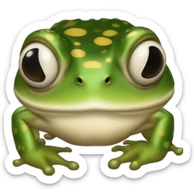 Surinam toad sticker