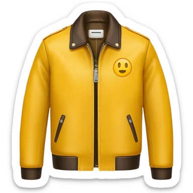 jacket: amarilla sticker