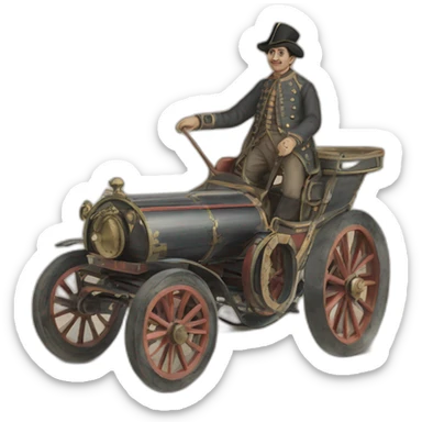 ville espagnole 18eme siecle sticker