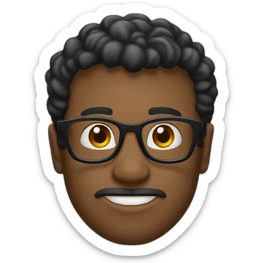 tommsmoro-with-glasses sticker