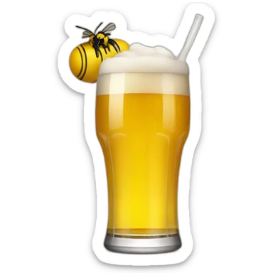 transformers bumblebee drink beer sticker