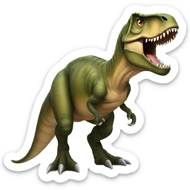 T. rex sticker