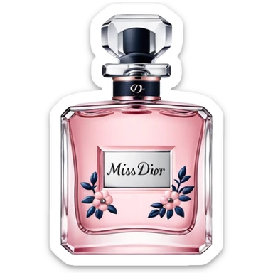 Miss Dior perfume  sticker