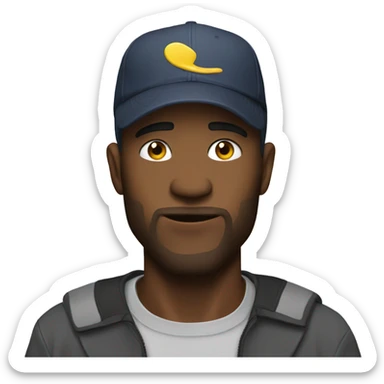 giga chad meme sticker