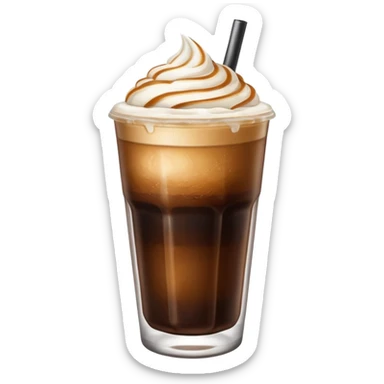 iced shaken espresso sticker