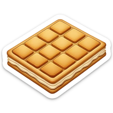 Wafer delivery sticker