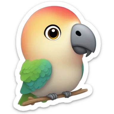lovebird sticker