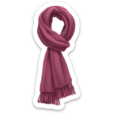 Scarf sticker
