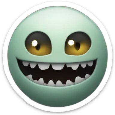 Un monstre dans l’espace sticker