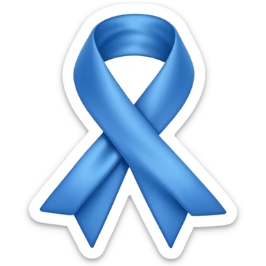 un fiocco azzurro sticker