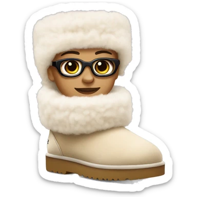 Chanel Ugg sticker
