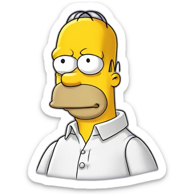 Homer Simpson Homer Simpson sticker