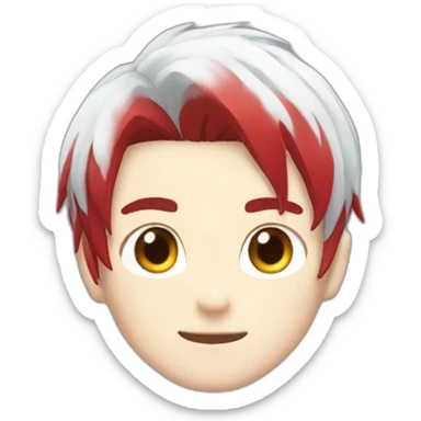 Shoto todoroki sticker