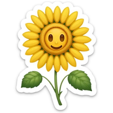 sonnenblumenstrauch  ohne personen, aber mit daum ok zeichen sticker