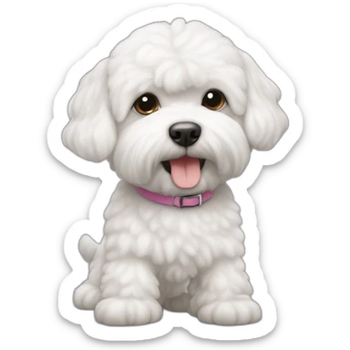 Bichon maltais sticker
