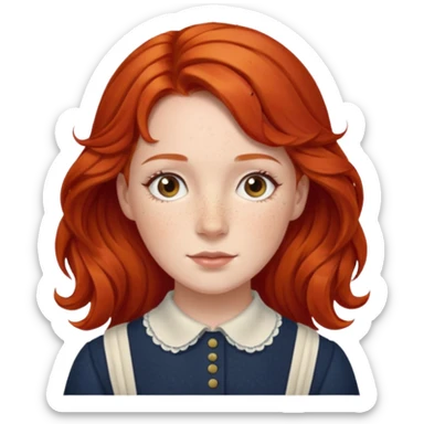 Anne shirley sticker