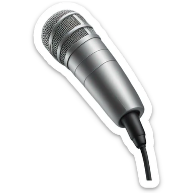 microphone sticker