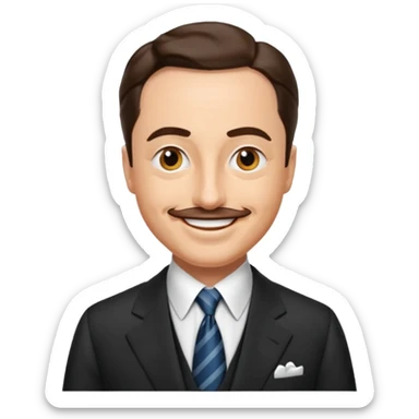 William Powell sticker