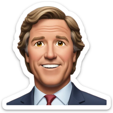 tucker carlson sticker
