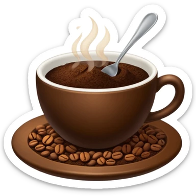 café de exportación, global sticker