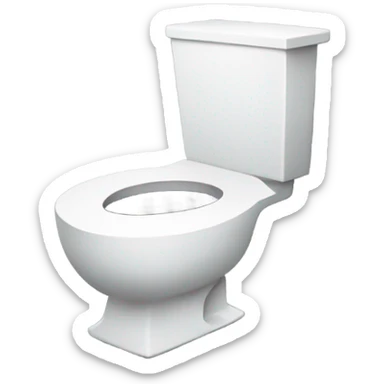 Bathroom location pin sticker