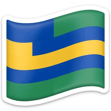 bandeira oficial do Estado de Rondônia sticker
